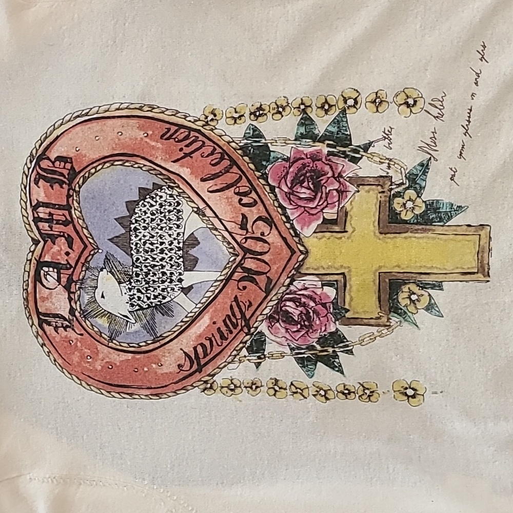 Vintage L.A.M.B. Hoodie Heart Motif